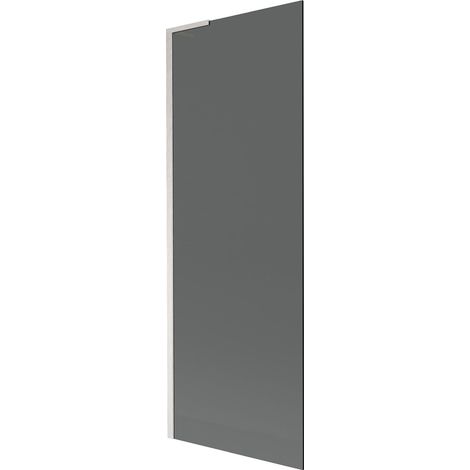Mexen Next L paratia per vasca da bagno a 1 anta 70 x 150 cm, grafite, nichel spazzolato - 895-070-000-03-40-97 (1/5)