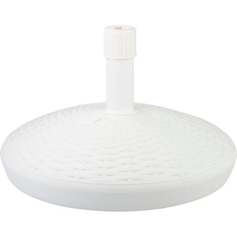 Base para Sombrilla Aktive 58 x 35 x 58 cm Blanco Plástico (1/5)