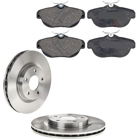 KIT FRENI POSTERIORI compatibile con CITROEN C6 (TD) - DISCHI + PASTIGLIE OEM: FDB1838 / 17766 /SOSTITUZIONE DIRETTA/BASSA POLVERE/SILENZIOSO (1/5)
