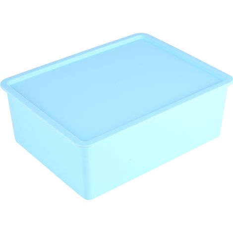 Boîte de rangement bleue pour sous-vêtements (1/5)