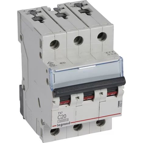 Legrand LS-SCHALTER C20A 3P 10KA 3TE (404223 TX3) (1/2)
