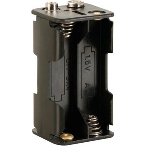 Coupleur De 4 Pilres Aa (lr6), Avec Contacts A Pression (1/3)