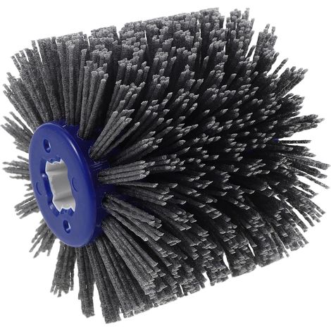 Roue à Polir en Fibre de Nylon 60 Grains pour Meubles et Portes en Bois, Structure Abrasive pour Restauration Traces D'outils, Usage Domestique et Commercial (1/5)