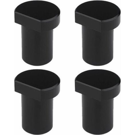 (19mm,noir)Lot de 4 colliers de serrage en alliage d'aluminium pour table de travail du bois, établi, rabotage