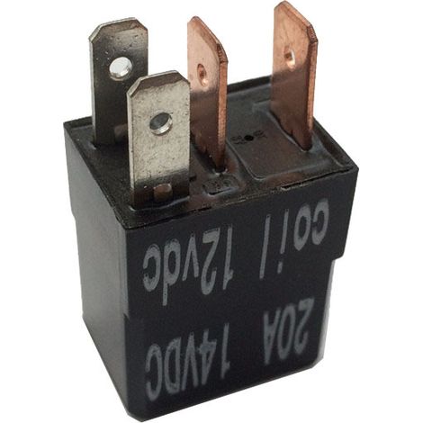 Mini Violet Auto-Relais 12V 4-Pin Tagfahrlicht Kraftstoffpumpen-Nachrüstrelais (1/4)
