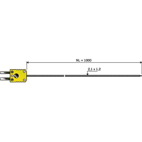 Sensor de temperatura b-b-thermo-technik 0644 1402-30 respuesta rápida 0,3 s