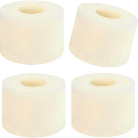 4 Pièces Filtres de Piscine en Mousse, Éponge de Filtration de Type S1, Eponge Filtre Piscine, Filtre S1 Spa, Réutilisables et lavables, Éponge en Mousse pour Piscines, Aquarium, Spa (Blanc) (1/5)