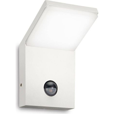 Ideal Lux Style - LED 1 Licht Außenwandleuchte Weiß IP54