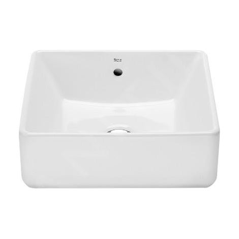 Roca The Gap - Vasque 390x370 mm, avec trop-plein, sans trou pour robinetterie, blanc A3270ML000 (1/5)