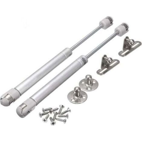2PCS vérins à gaz 80N verin meuble hydraulique ressort Superma amortisseurs à gaz d'origine porte armoire de cuisine Bras pneumatique (1/4)