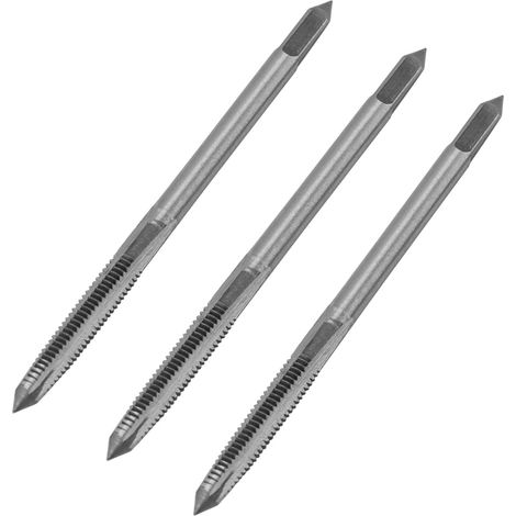 Jeu de 3 tarauds manuels en acier à roulement M3/M4/M5 (M5) (1/5)