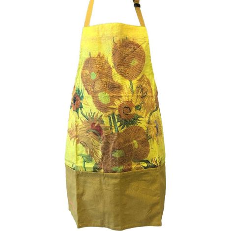 Tablier adulte à nouer - Van Gogh Les Tournesols