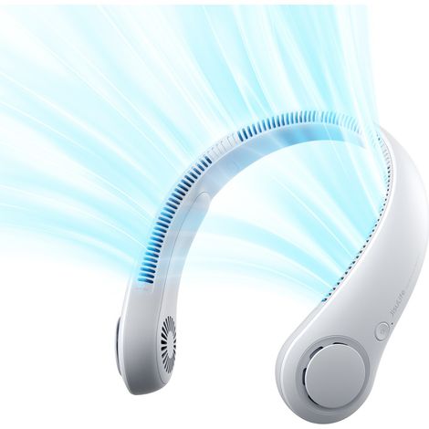 Ventilador portátil de cuello de 4000 mAh - Gris (1/5)