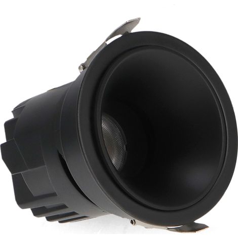 IluminaShop - Foco Downlight LED Orientable Black Cobve 10W CCT IP20  3000+4000+6000