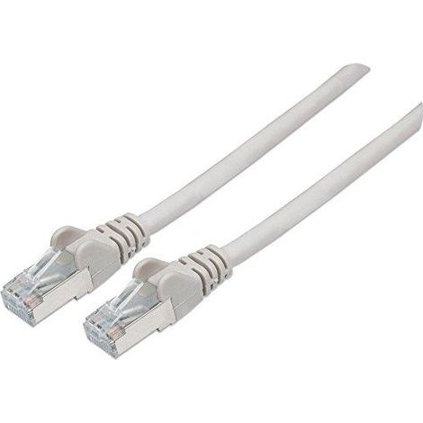 intellinet Patchcord Cat6A Gris 20 metros RJ45