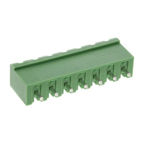 Embase pour CI Phoenix Contact, MSTBVA 2.5/ 7-G-5.08, 7 pôles , 5.08mm 1 rangée, 12.0A, Droit