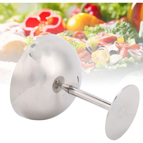 Coupe à glace sur pied en acier inoxydable 304, compatible lave-vaisselle, idéale pour les cocktails, les salades et les fruits. (1/4)