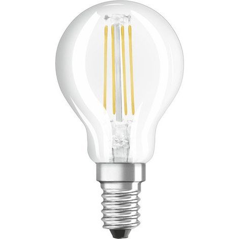 Ampoule variable led sphérique E14 470 Lm = 40 W blanc chaud, OSRAM (1/3)