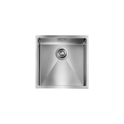 Lavello FILORAGGIATO 45X45X19 1 vasca ACCIAIO INOX (1/5)