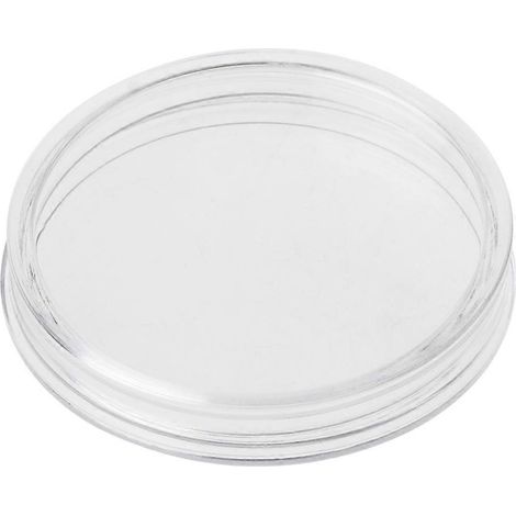 Stück 38,6 mm runde Acryl-Münzkapsel, transparenter Aufbewahrungsbehälter für 1-Unzen-Silbermünzen (1/5)
