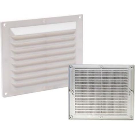 GRIGLIA AVVITARE ABS BIANCO + ZANZARIERA SFUSA