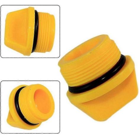 Couvercle Dhuile Pour Moteur Hors-Bord - ABS Jaune - Compatible Moteurs 4 Temps - Référence 6G8-15363-00 - Unité (1/5)