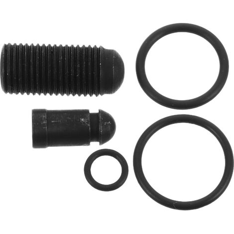 5er-Set schwarze Einspritzdüsendichtungen und Unterlegscheiben für die Autoreparatur