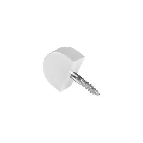 Soporte de vitrina blanco - 33x20mm, GIBALTO (1/2)