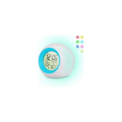 Réveil numérique pour enfants, veilleuse LED (1/5)