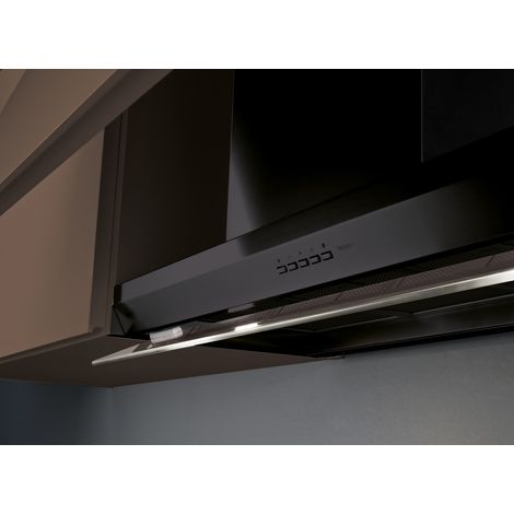Falmec Virgola. Potenza massima di estrazione: 600 m³/h, Tipo di estrazione: Filtrante, Classe di efficienza dinamica del fluido: B. Tipo: Incassato, Colore... - VIRGOLABLACK75 - CVJN75.E17P2ZZZN460F (1/3)