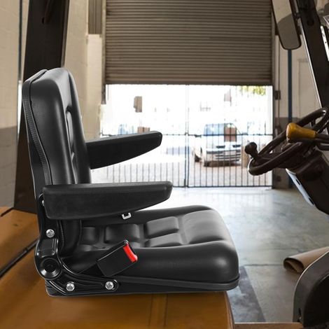 Universal Traktorsitz Schleppersitz Staplersitz für Komfort und Stabilität in Fahrzeugen wie UTVs und ATVs mit verstellbarem Sitzbereich und Rückenlehne