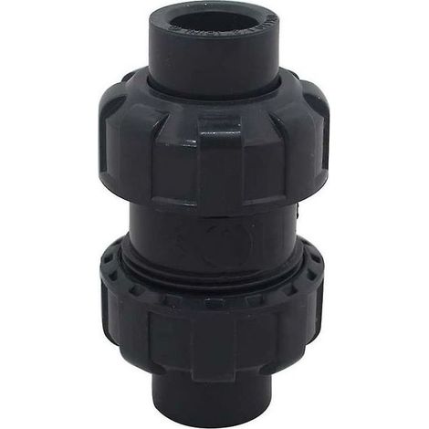 Clapet anti-retour à bille 32mm Empêche le reflux d'eau Compatible systèmes plomberie Installation facile (1/4)
