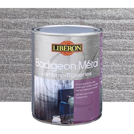 Badigeon Métal LIBÉRON Aluminium patiné 1 L (1/2)