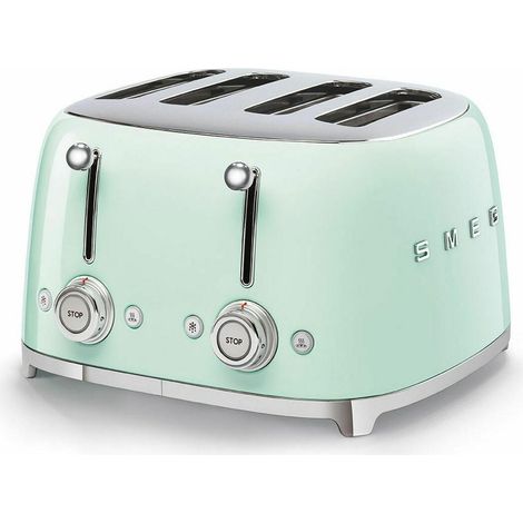 Smeg TSF03PGEU Toaster mintgrün 4 Scheiben 2000W (1/3)