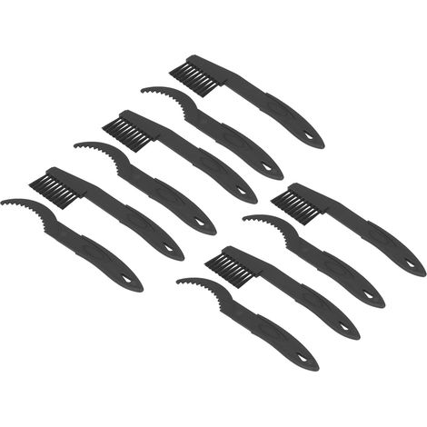 Set mit 5 Reinigungsbürsten für Motorradketten und Mountainbike-Kettenblätter – Wartungsset mit Haken (1/5)