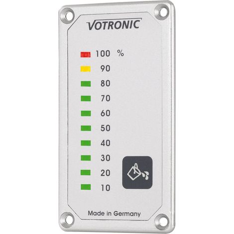 Indicatore di livello dell'acqua a LED serbatoio acque reflue - Votronic