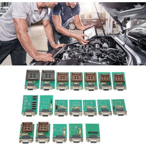 Komplette Adapter für alle UPA 19 USB-Programmier-Testmodule – Auf Lager (1/5)