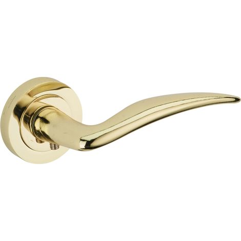 THIRARD - Paire de béquilles pour porte, laiton, carré 7mm - Serrurerie de Picardie (1/2)