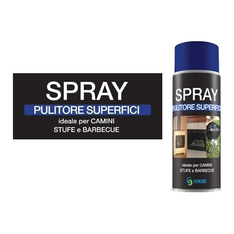 Pulitore superfici spray per camini/stufe/barbecue