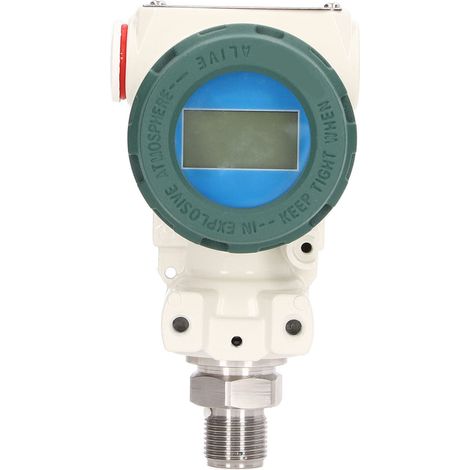 Digitaler Drucktransmitter 0-4 MPa, Flüssigkeitsstandsensor aus Edelstahl und Aluminiumguss, wasserdichte Industriesonde. (1/5)
