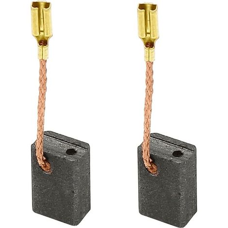 Spazzole di carbone 6,5 x 8 x 13 mm rif. 9163, 2 pezzi