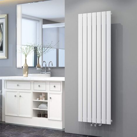 ELEGANT Design Heizkörper Flachheizkörper Weiß 1600x539mm Vertikal Einlagig (1/5)