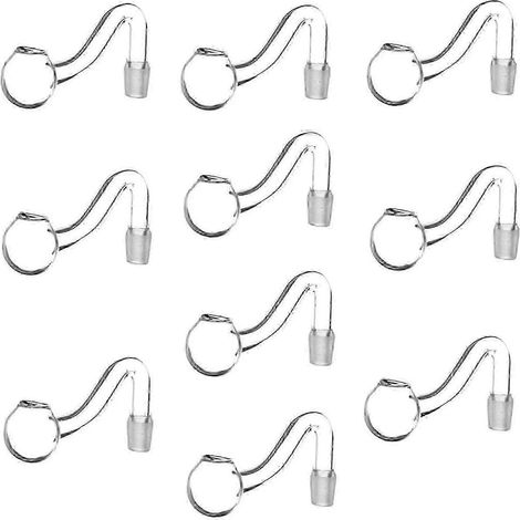 Lot de 10 brûleurs à huile en verre de 14 mm, joint résistant à la chaleur pour lampes à huile (1/5)