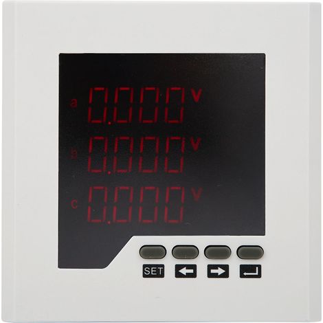Compteur électrique triphasé multifonction DTM-D120, 220V CA avec port RS485 (1/5)