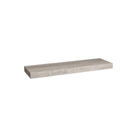 Étagère Murale "Fixy" 60cm Chêne Gris (1/2)