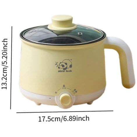 Poêle électrique portable 2 positions pour porridge, flocons
