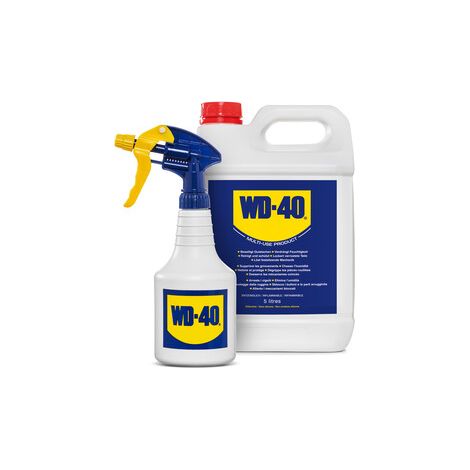 WD-40 Lubrifiant Multifonction Bidon de 5 Litres avec Doseur D�bloque et Prot�ge