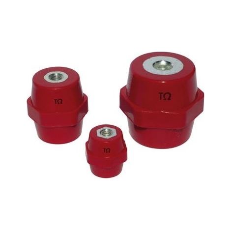 Isolatore in poliestere H20 M4 rosso TKGCPH2005 resistente agenti esterni