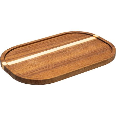 Plateau de service en acacia 30x20 cm (1/5)