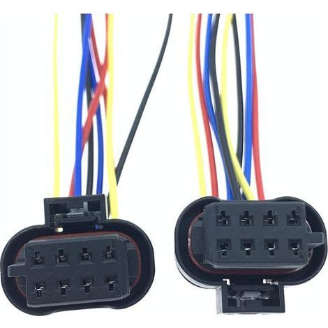Applicable au faisceau de câbles basse tension pour compresseur de climatisation électrique de véhicule BYD à énergie nouvelle : fiche, connecteur – JB2169-8P